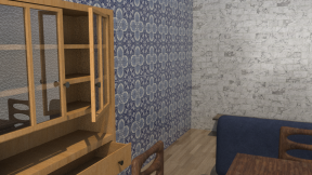 Render espaço interior (modelação, texturização e iluminação)