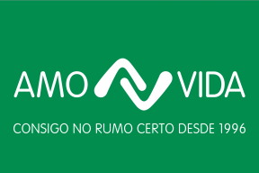 Logótipo  Amo Vida  - fundo