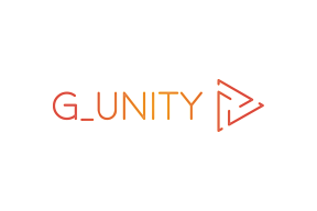 Logótipo Genesis Unity Gaming - versão G_UNITY colorida