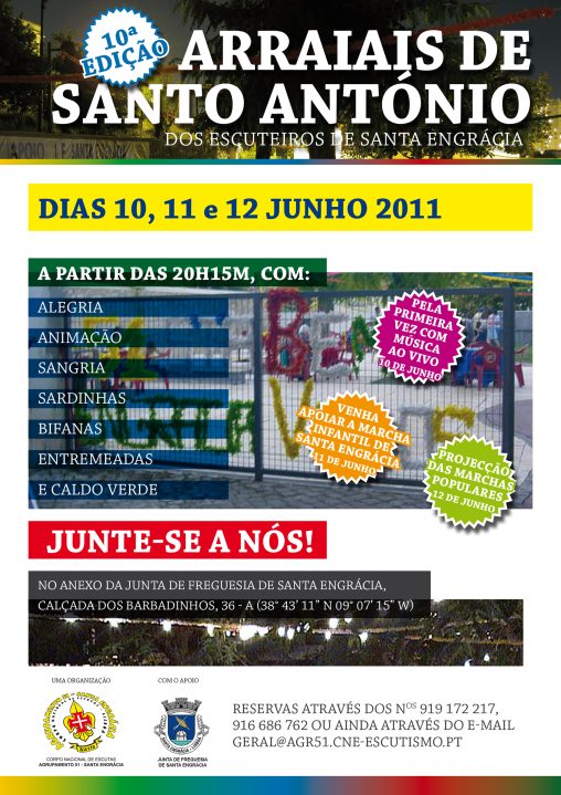 Cartaz Arraiais 2011 - Agr51