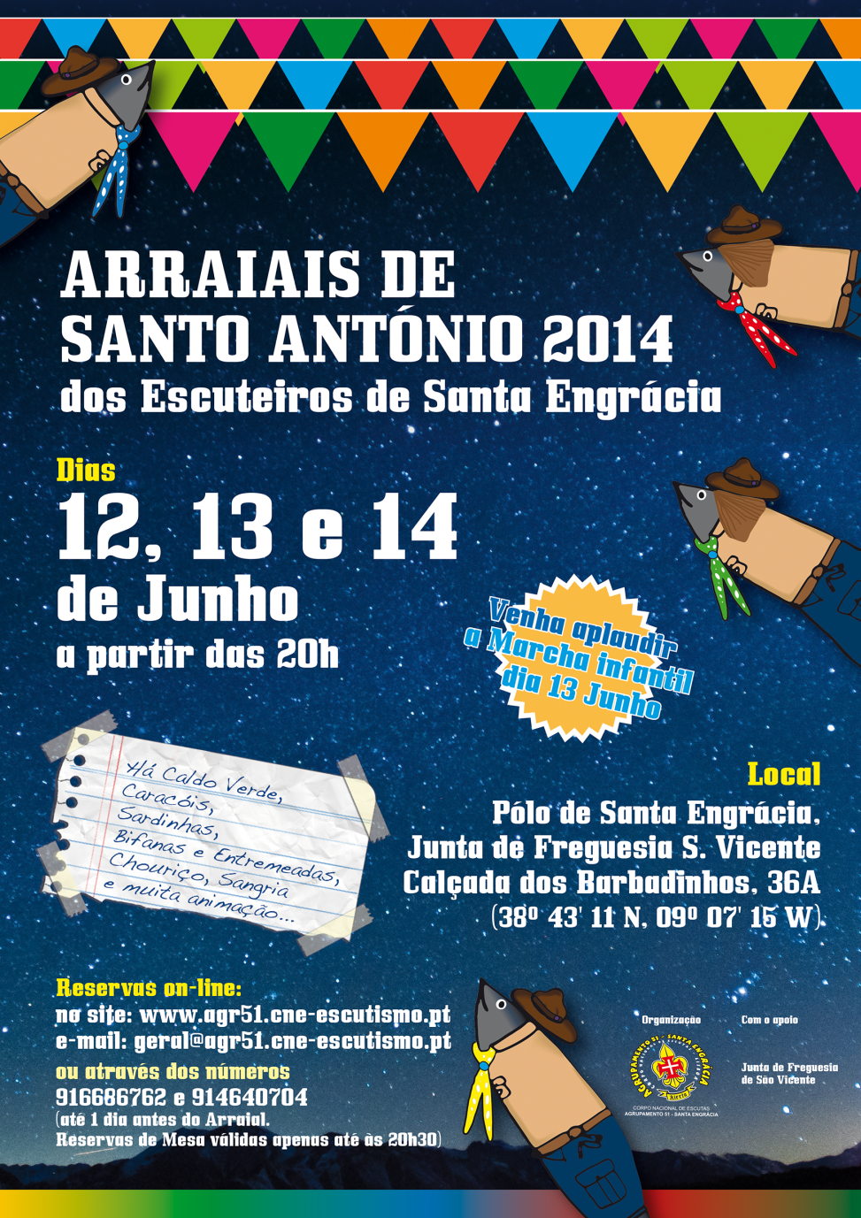 cartaz arraial51 2014