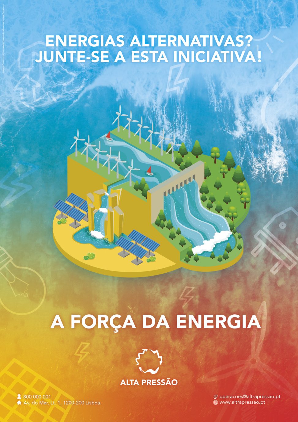 Cartaz A2 Alta Pressão