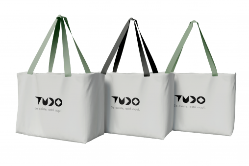 Mockup de brinde - saco de pano